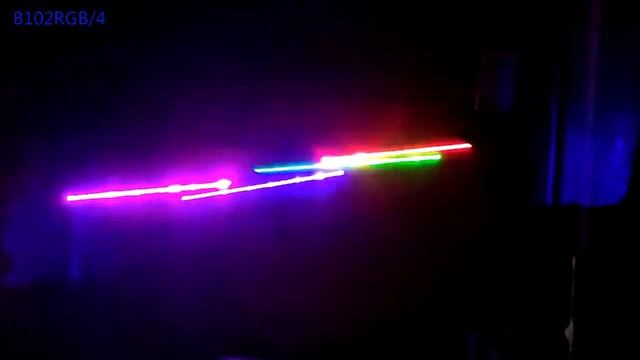 Big Dipper B102RGB/4 RGB Laser DJ Lights Dmx Multi Color RGB Laser смотреть онлайн