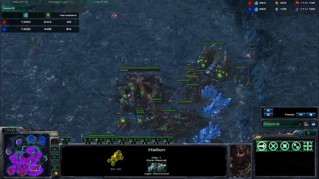 HD Starcraft 2 Spanishiwa v LzGamer смотреть онлайн