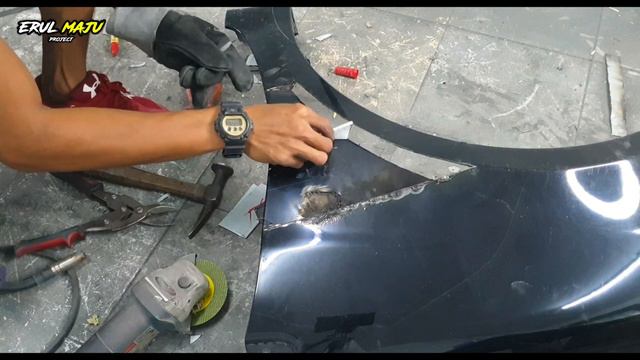 Custom Air Vent Fender , Toyota Vios Gen1 смотреть онлайн