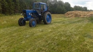 МТЗ-82. Сегментная косилка КСФ-2.1.