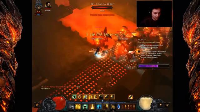 Diablo 3: №58 - 54-й портал в соло монахом через Волна Увечий на 2.3.0 смотреть онлайн