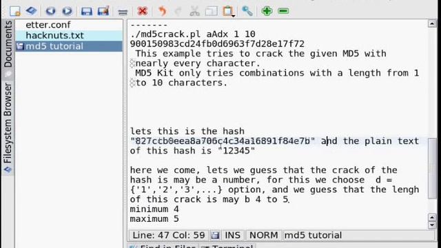 crack any type of md5 hash .wmv смотреть онлайн