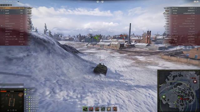 СУ-122-44, Виндсторм, Стандартный бой смотреть онлайн