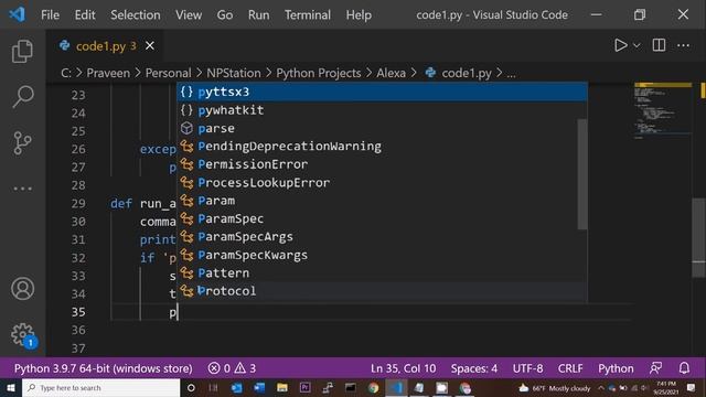 Build Your Own ALEXA using Python | Python Project Ideas смотреть онлайн
