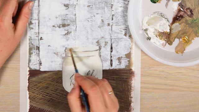 ЛАВАНДА! Рисуем просто и красиво / Цветы в Вазе акрилом / гуашью #18 смотреть онлайн