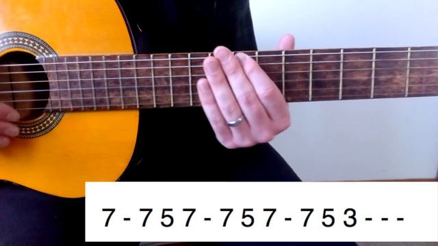 Eye Of The Tiger Guitar Lesson (GREEN)