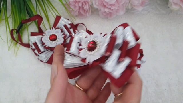 Обзор моих работ / Идеи канзаши / Kanzashi Ideas / Bows Review
