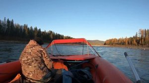 Октябрь. Рыбалка на Китое.