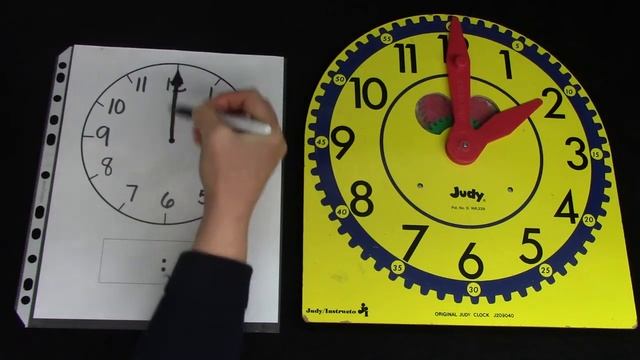 Grade 1: Math Lesson #56 Number A Clock Face; Drawing Time To The Hour On A Clock смотреть онлайн