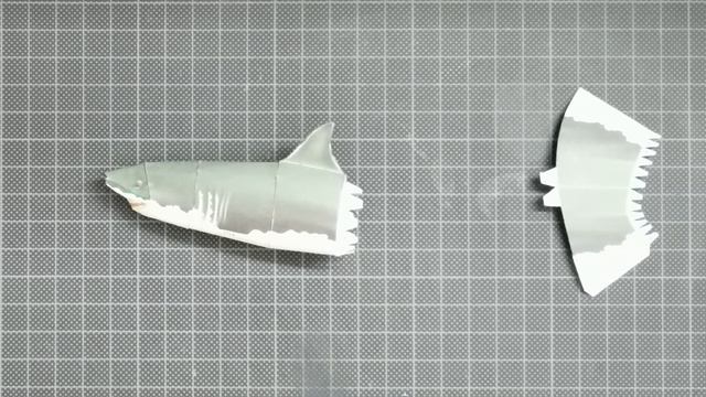 How to Make a PaperCraft | Shark (Template) смотреть онлайн