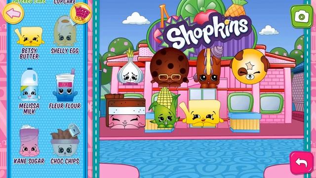 Shopkins World Game Winter In Shopville Sled Rides Gameplay