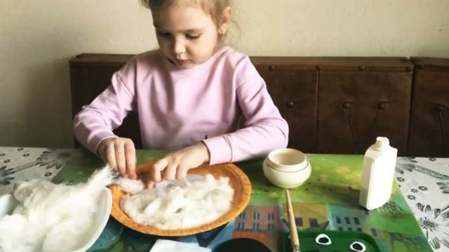 Поделка:"ОВЕЧКА НА ТАРЕЛКЕ " смотреть онлайн