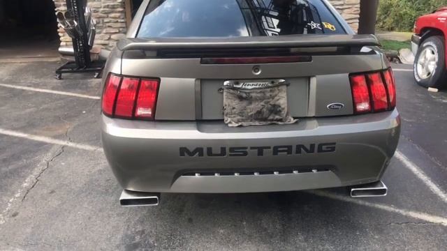 2002 Ford Mustang V6 DUAL EXHAUST w/ Flowmaster 40 series!!! смотреть онлайн