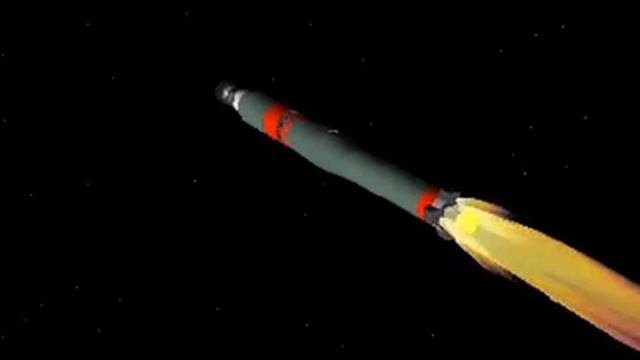Выход ракеты в космос. Отделение ступений. Реактивное движение смотреть онлайн