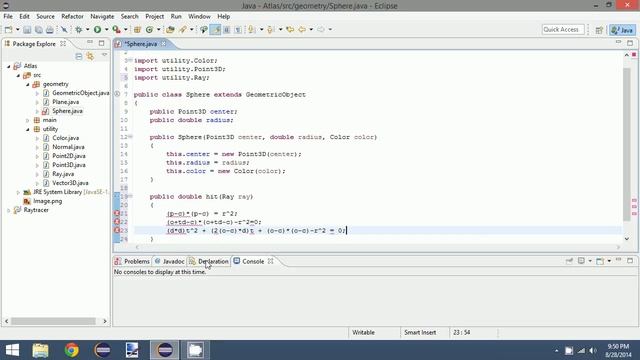 Raytracing in Java - Episode 7 (Geometry) смотреть онлайн
