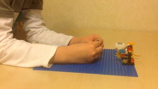 Lego ниндзя Лойд и  Кай и снеговик