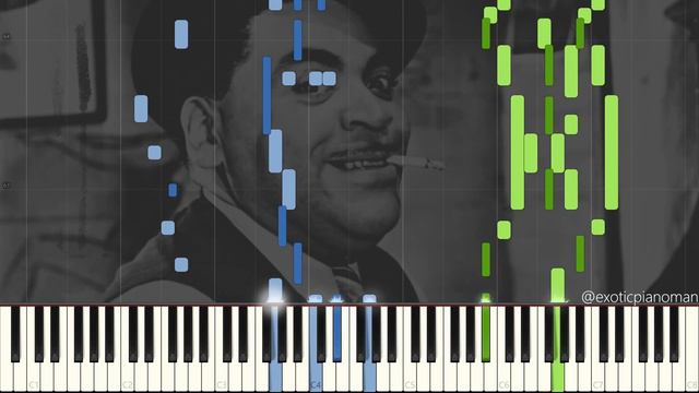 Thomas Fats Waller - I've Got A Feeling I'm Falling (Solo Jazz Stride Piano Synthesia) смотреть онлайн