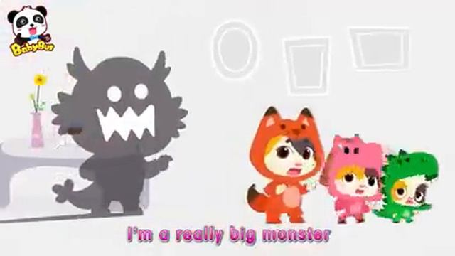 Little Heroes Chased Big Monster Away | Baby Kitten Family | Baby Cartoon | Halloween Song | BabyBu смотреть онлайн