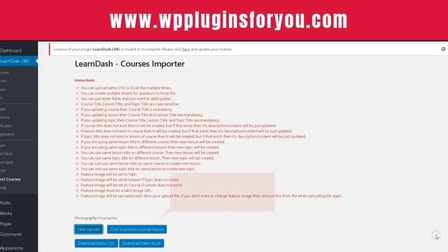 Learndash vooPlayer progressive video course from excel spreadsheet смотреть онлайн