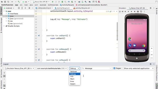 Activity Lifecycle in Android Studio Kotlin Tutorial 53 - Urdu/Hindi | Muhammad Waqas смотреть онлайн