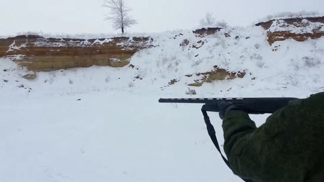 Первый раз стрелял из ружья))) смотреть онлайн