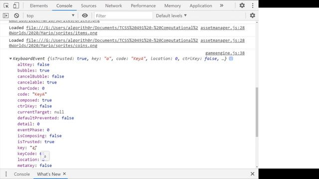 Capturing keyboard events for an HTML5 Canvas Game - How To Make A Web Game смотреть онлайн