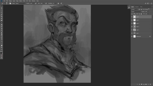 Character Concept Art Tutorial - New Series! смотреть онлайн
