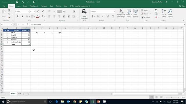 Sum Multiple Columns and Rows in Excel смотреть онлайн