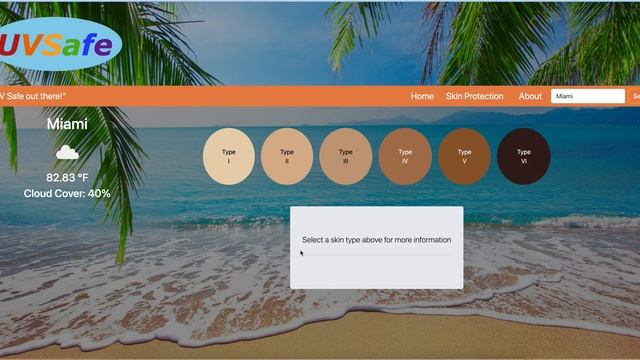 UVSafe React/Redux Application смотреть онлайн