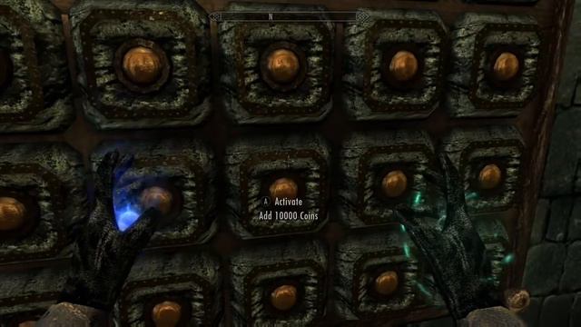Skyrim:Ultimate Cheat Room.
