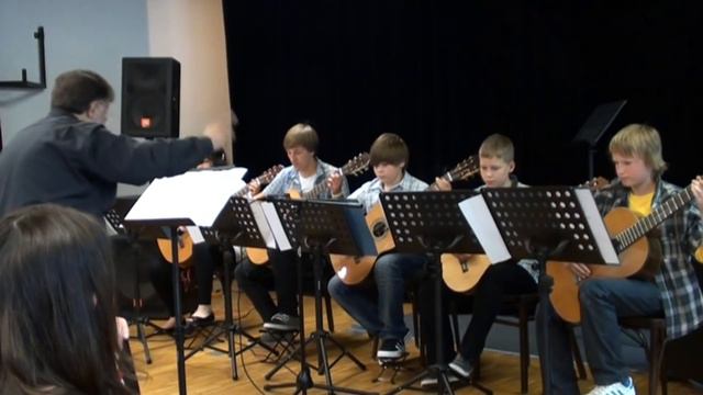 Don Quijote de la Mancha by Kacha Metreveli for Guitar Ensemble смотреть онлайн