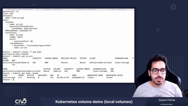How to Create a Local Kubernetes Volume - Civo Academy смотреть онлайн