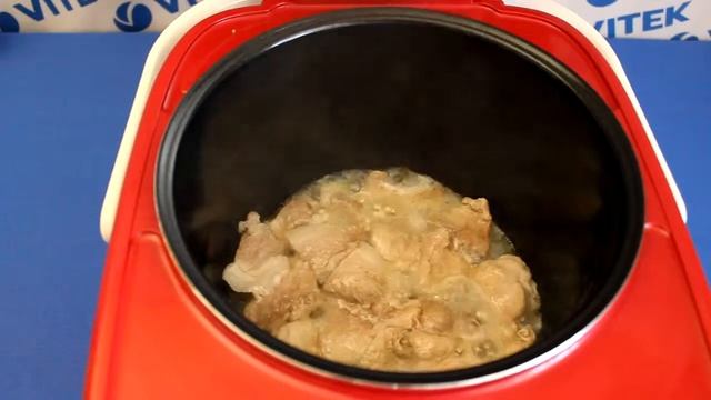 Рецепт приготовления свинины в гранатовом соке в мультиварке VITEK VT-4214 R