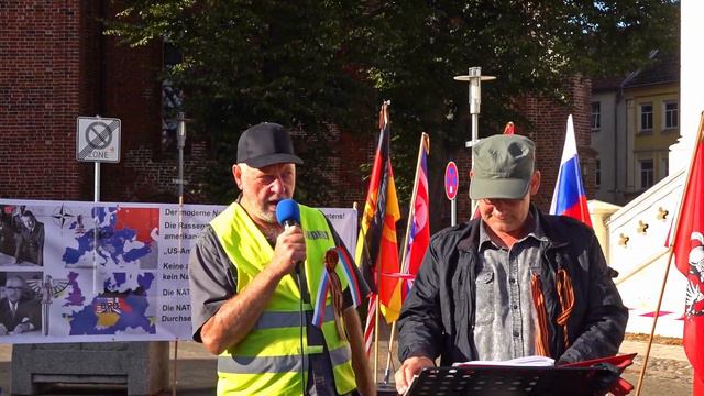 #BRICS! Der Westen Ist Dem Untergang Geweiht! #staatenlos.info Kundgebung Wittenburg MV 12.09.2024