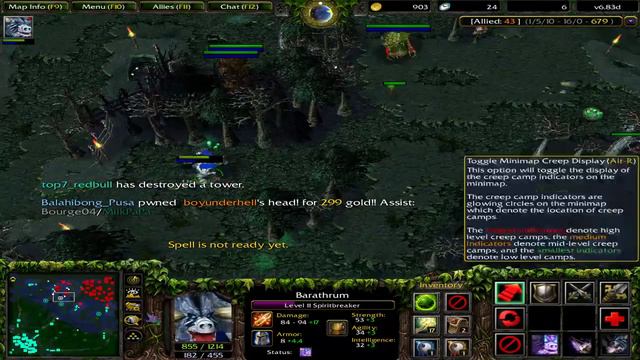 Dota 1 - Map 6.83d ! Sau mùa dịch Gấu đã trở lại đây - Dota 1 on atinad.com смотреть онлайн