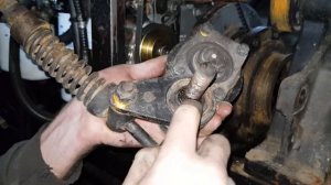 Замена натяжителя ремня привода вентилятора МТЗ 3022