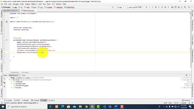 How to create date picker in Android Studio #16 || Android App Development Tutorials 2020 смотреть онлайн