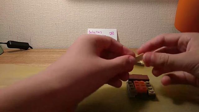 Мини лего танк КВ-1