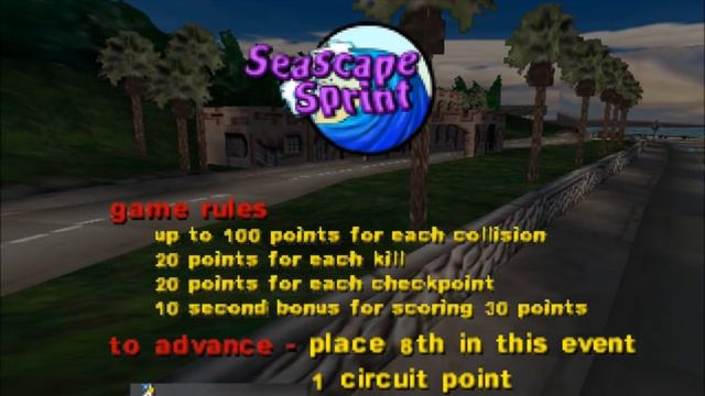 Destruction Derby 64 - Early Start (TAS) смотреть онлайн