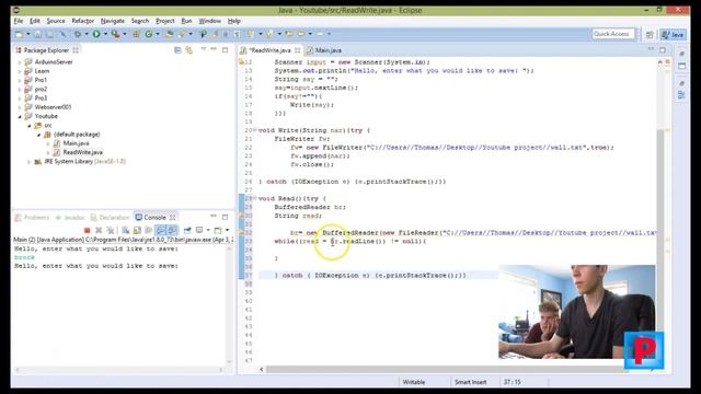 Java Reading txt files смотреть онлайн