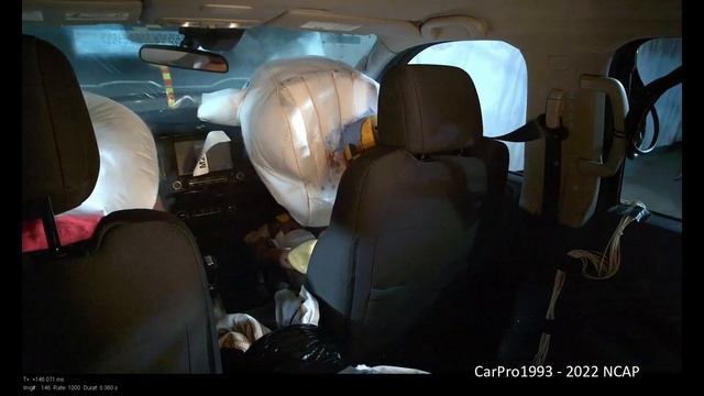 2022 Nissan Frontier Crew Cab NHTSA Full-Overlap Frontal Crash Test смотреть онлайн