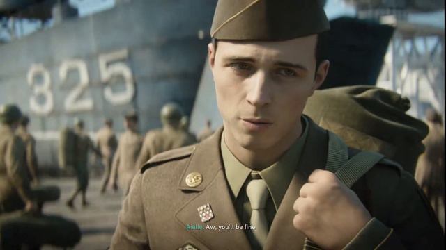 Call of Duty WWII, Last Scene, Zussman Rescue, To the end смотреть онлайн