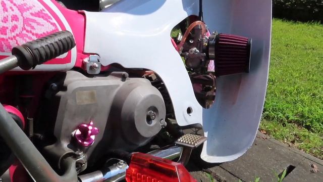 HONDA Super Cub Custom Bike ピンクカブ