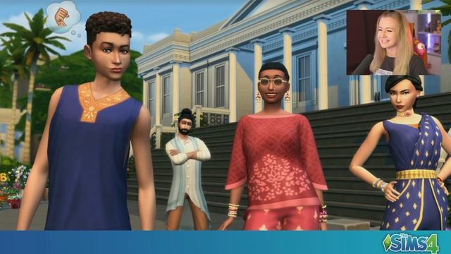 ОДЕЖДА ИЗ КОРЕИ И ИНДИИ - Новинки в Симс 4 (THE SIMS 4 KITS) смотреть онлайн