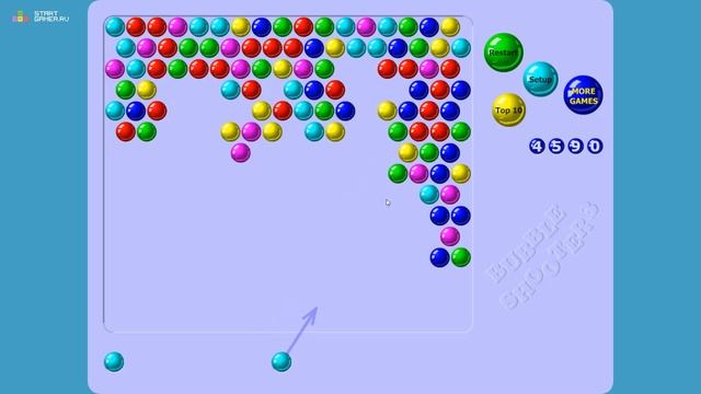 Игра "Бабл Шутер" (Bubble Shooter) - прохождение смотреть онлайн