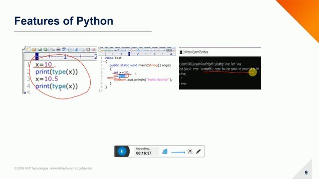 #1 Python Tutorial for Beginners | What,Where,Features,Flavors,Limitations of Python смотреть онлайн