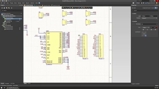 How to design a NodeMCU project board with Altium Designer смотреть онлайн
