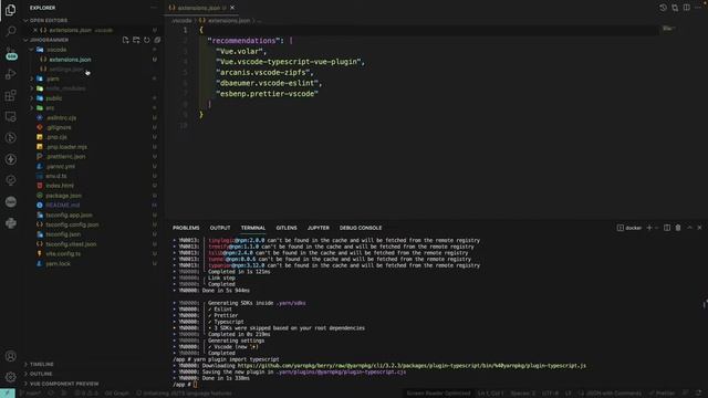 Vue Vite Yarn Berry Docker 프로젝트 생성 смотреть онлайн