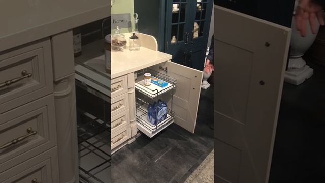 Тумба для кухни с выдвижной двухярусной сеткой смотреть онлайн